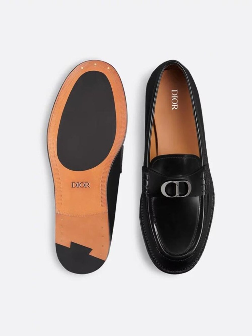 Dior Dior Granville Leather Loafers IT 43 Men - Picture 5 of 5